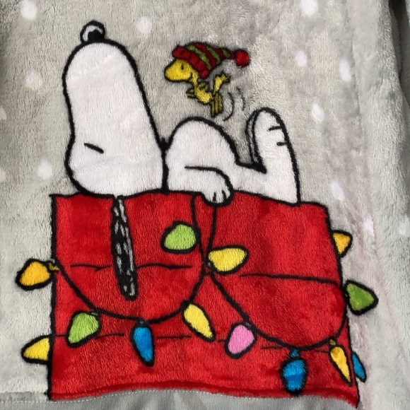 Snoopy Christmas soft PJ top - Picture 3 of 8